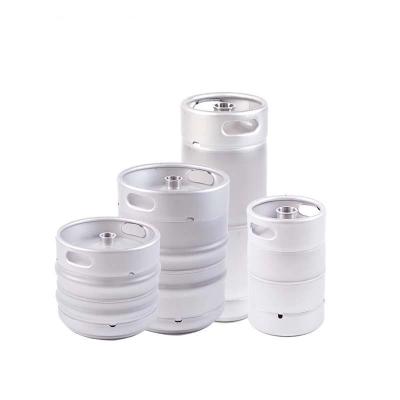 China US Kegs Stackable 5L 10L 15L 20L Draft Beer Barrel 304 Stainless Steel Beer Keg en venta