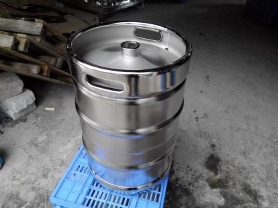 China Gran barril de cerveza de acero inoxidable Electro pulido 15.5 galones Barril SGS FDA certificado en venta