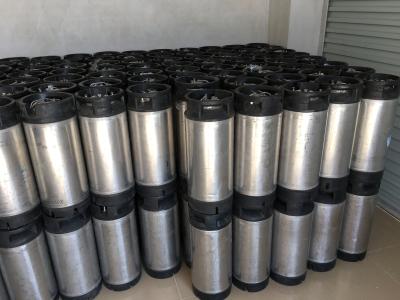 China Used conditions 5gallon ball lock keg, with good conditions, pressure relief valve, cap on top for home brew for sale