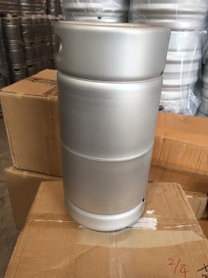 China Stainless steel beer keg US standard 15L slim barrel for brewery and beverage factory for sale