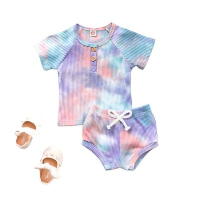 China Fashion Summer Best Baby Clothing Sets Unisex Baby Boy Girl Clothes Sets Sale Handmade Factories for sale