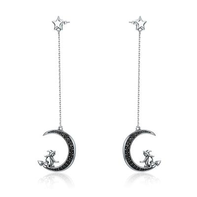 China BAGREER SCE287 Earring Supplies Earring Supplies White Gold Silver Earring With Ball for sale