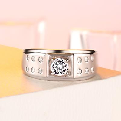 China FASHIONABLE creative 925 sterling silver wedding rings for men for sale