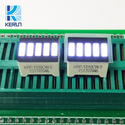 China Custom home appliance led energy display LED display white led five 5 bar segment display module for sale