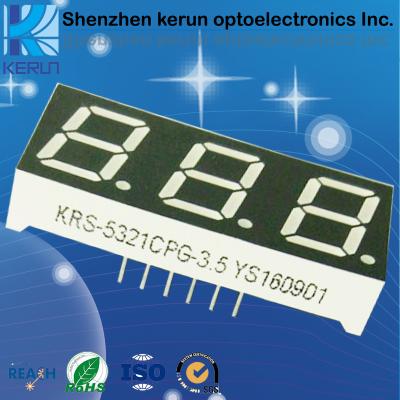 China KeRun New Products FND 3 Indoor Digit 7 Segment Display Led Number Display 3 Digit for sale