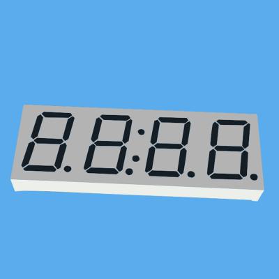 China LED Clock Display And Time Counter 0.8 Inch Small LED Screen 4 Digits LED Counter Display 7 Segment White Color for sale