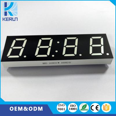 China LED clock or other inddor appliance customized FND display 1 inch 4 digits LED wall clock screen display 4 segment 4 bits of FND 7 for sale