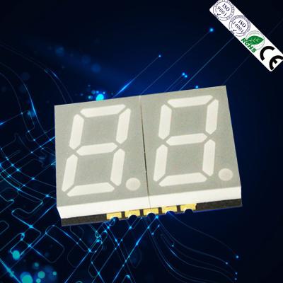 China Indoor white 0.2 inch 2 digit LED SMD digit 7 segment led digital display smd 2 digit for sale