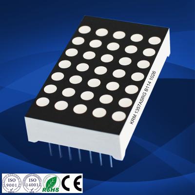 China Home DC/AC 5x7 P4 Led Array Led Dot Matrix Display 5x7 For Parking Guidance Screen for sale