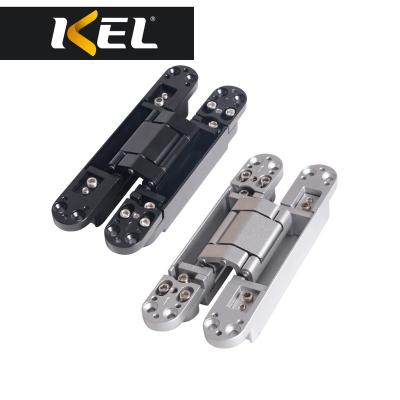 China Modern Multiple Color Door Hinges Adjustable Concealed 3d Door Hinge For 80kg Load Capacity Door for sale