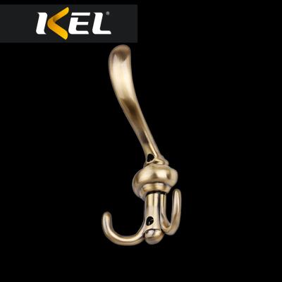 China Decorative Hook Stocked New Zinc Alloy Wall Mounted Coat Hanger Hooks for sale