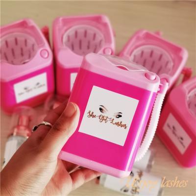 China Customize Lashes Sealer Machine Eyelash Cleaner Lashes Extensions Mini Washing Machine Washer-05 for sale