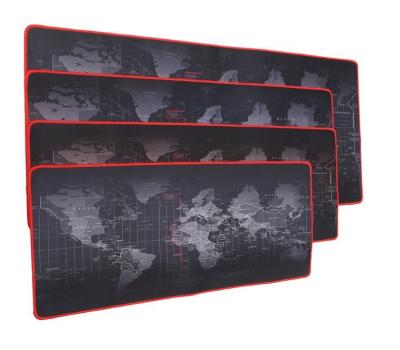 China PASSIONATE LargeXXL World Map Of Promotional Game Player Accessories 60/70/80/900*400 Game Mouse Pad for sale