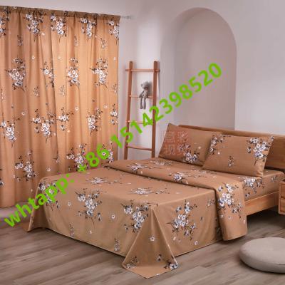 China Anti-Static Bedding And Curtains Set High Quality Bedding Set for sale