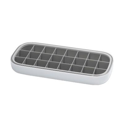 China Wholesale stocked top quality silicone ice cube tray silicone maker molds for sale