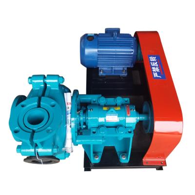 China Abrasion Resistant 3inch 4inch 6inch Mining Sand Dredge Electric Centrifugal Metal Lined Slurry Pump for sale