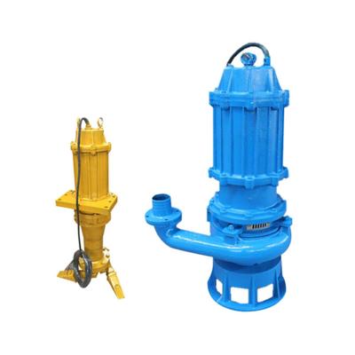 China ZJQ High Pressure Agitator Sand Suction Dredger Pump Centrifugal Sewage Pump Slurry Submersible Pump for sale