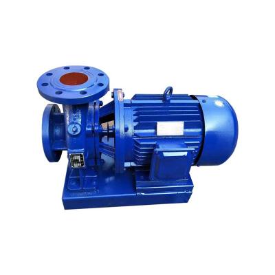 China Large Flow Electric Motor Clean Water Pump Multistage Propeller Pipeline Centrifugal Pump for sale