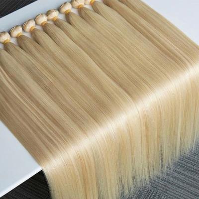 China Wholesale 613 Silky Straight Wave Virgin Hair Bundles, 613 Blonde Bundles Brazilian Weave Hair, Raw Virgin Cuticle Aligned Human Hair Vendors for sale