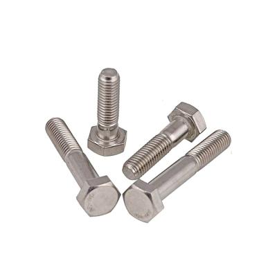 China Stainless Steel Machine To Make Nut Bolts Stainless Steel M27 Hex Head Bolt Fastener DIN931 All Style Screw 16MM High Strength M40 Bolts for sale