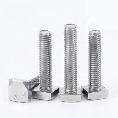 China High Tensile Stainless Steel Grade 8 Square Head Screws for sale