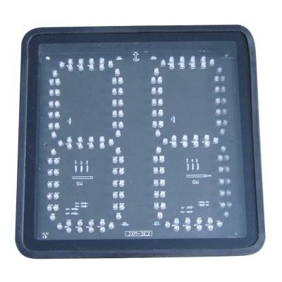 China Smart Pixel 2 LED Digital Traffic Light Countdown Timer for sale