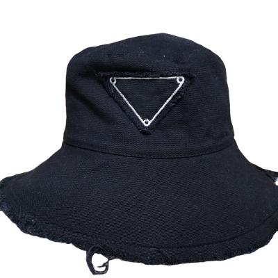 China 2021 new style character designer sunshade hat famous brand bucket hats luxury fashionable bucket hat wholesale for sale