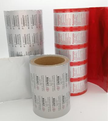 China Blister Food Packaging Blister Pharmaceutical Cold Forming Aluminum Foil Tape Pharmaceutical Aluminum Foil Tropical PTP for sale