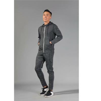 China Custom LOGO High Quality Comfortable Breathable Men's Sports Jacket Set Casual Running Gym Sports Tracksuits for sale