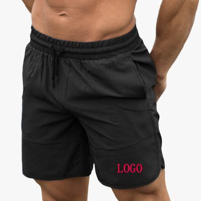 China Anti-Wrinkle Custom LOGO Leisure Loose Men's Sport Shorts Casual Running Quick Dry Fitness Pants Comfortable Breathable Sweat Wicking for sale