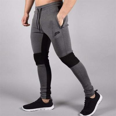 China New Autumn Anti-Wrinkle Tights Men's Winter Thin Elastic Running Sweat-Wicking Gaiters Sport Pants Breathable Knitting for sale