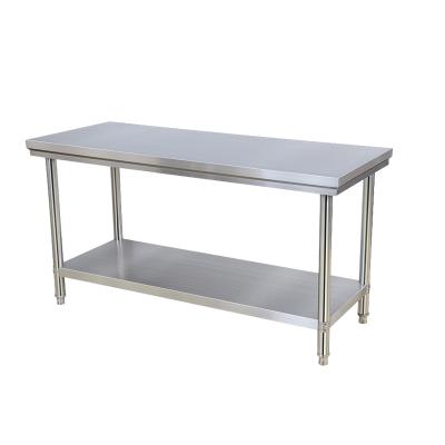 China Easily Assembled China Made Commercial Kitchen Folding Canteen Tables And Chairs Stainless Steel for sale