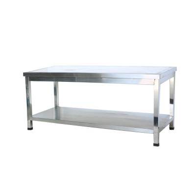 China Easily Assembled Multifunctional Kitchen Work Stainless Steel Commercial Industrial Table for sale