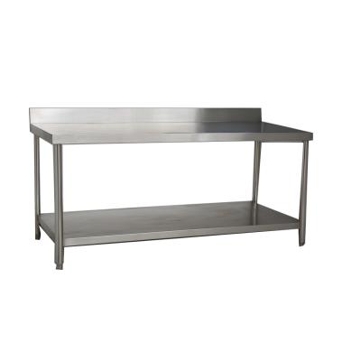 China Factory Set Easily Assembled High Quality Irregular Cafe Dining SS Table Stainless Steel for sale