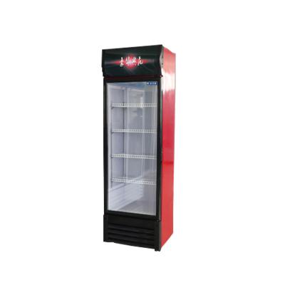 China Best Selling Cooler Single-temperature Beverage Display Fridge Refrigerator for sale