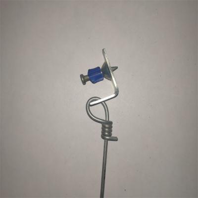 China ASTM 12GA pre ató el alambre 1-1/4” Pin And Clip de la rejilla del techo suspendido de la suspensión en venta