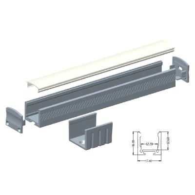 China LED Light Housing Rohs 2 meter aluminum profile for led, aluminum profile for led strip, led profile for sale