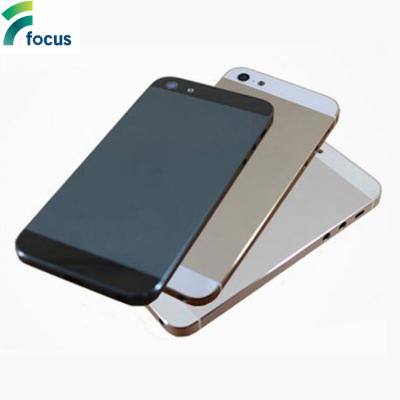 China Free Shipping Aluminum Alloy / Aluminum Alloy Battery Cover Back Cover For iphone 5 Back Cover Full Color for sale