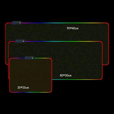 China New 2022 Large Gaming Keyboard Light Gaming Mouse Pad LED Colorful Surface Waterproof Office-Cover Mat for sale