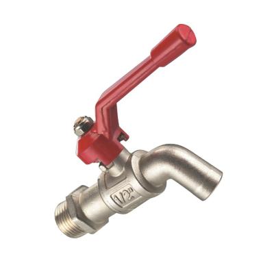 China General Customizable High Quality Water Taps Ball Valve Outlet And Inlet Garden Hose Bib Zinc Alloy Faucet For Pipe Part for sale