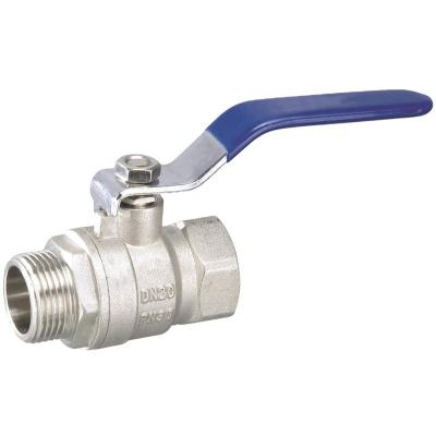 China General Factory Direct Sales 1/2 Inch To 2 Inch Manual Male Female Ball Valve Brass Material for sale