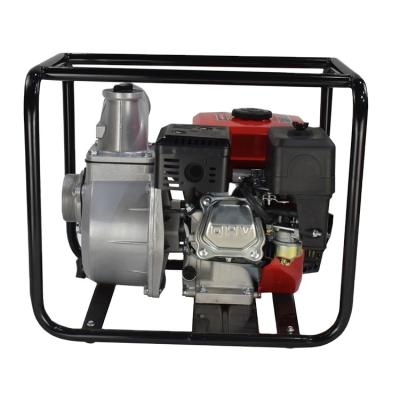 China Agriculture 4 inch 7.5hp gasoline water pump farm irrigation and irrigation gasoline water pump machine for sale