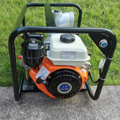 China Best Price Irrigation And Agriculture Single Cylinder Air Cooled 3HP Electric Starter 4 Inch Diesel Engine Water Pump for sale