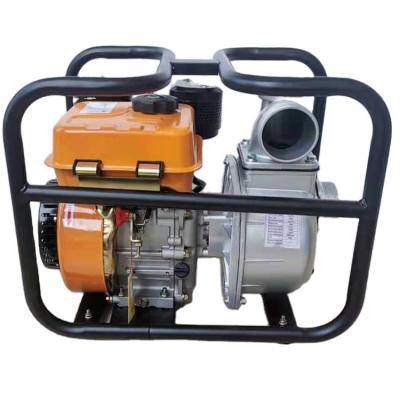 China Agriculture 3 Inch 170F Manual Start Irrigation Water Pump Diesel Engine Diesel Water Pump 5HP for sale