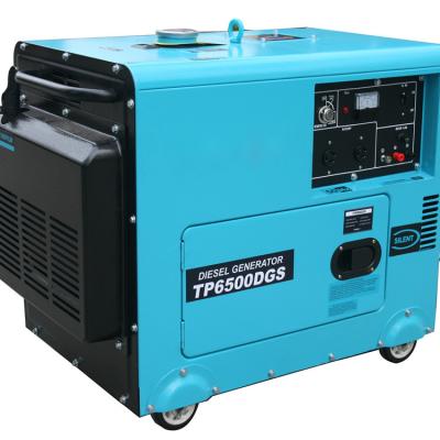 China Portable Silent Commercial Generator 5kw Standby Generator Commercial Generator For Home Use 15L for sale