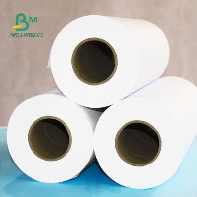 China Rolo do papel de plotador da brancura 80gsm de 92%, rolo liso do Livro Branco para o plotador do CAD 24