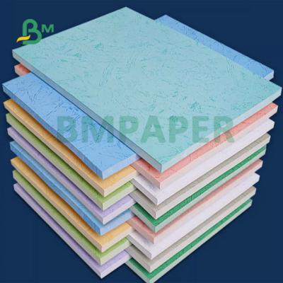 China Verde Azul Rojo 230gm 260gm Cuero Texturizado Papel En Relieve Para Portadas de Libros 31x43 pulgadas en venta