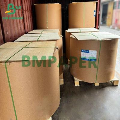 China 48G 55G 60G thermische große Rollen Papier 790mm 860mm Schneiden kundenspezifische Größen Jumbo thermische Fax Papier Roll zu verkaufen