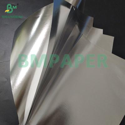 China Papel de etiqueta de cerveza aluminado resistente a la rotura y impermeable de 70 gm y 765 mm en venta