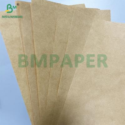 China 70 80 GSM Ongebleekt Bruin Kraft High Strength Paper Roll 50 kg Laad Te koop